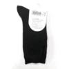 columbine merino comfort sock black back