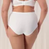 cotton lace full brief white 3
