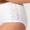 cotton lace full brief white 5