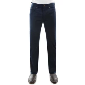 hard slog strech slim twill jean 32in leg navy 1