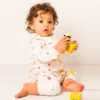 honey bee zip up romper 4