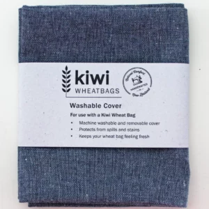denim washable wheat bag cover 1
