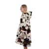 pure western adults cow print snuggle hoodie 2