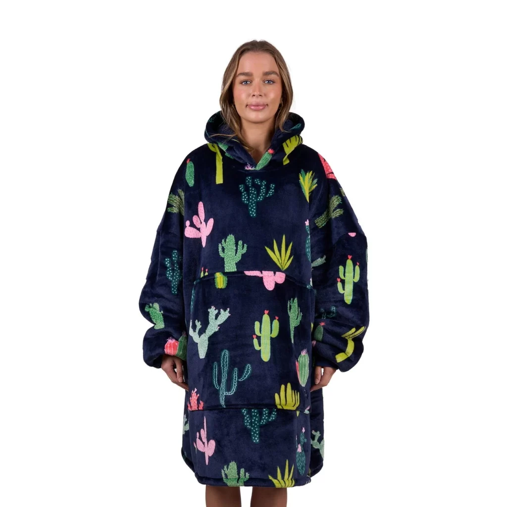 pure western cactus snuggle hoodie 1