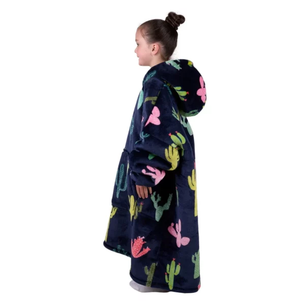 pure western childrens cactus snuggle hoodie 3