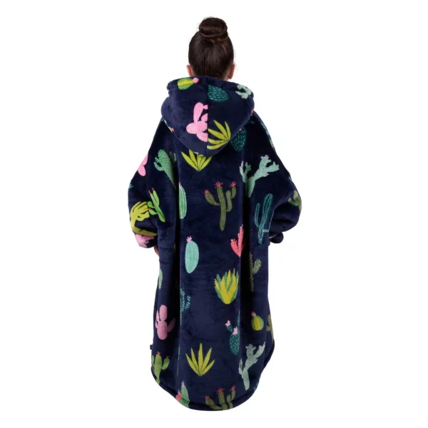pure western childrens cactus snuggle hoodie 4