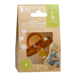 sophie la girafe natural rubber pacifier 1