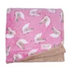 thomas cook horse snuggle rug pink