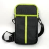b317 shoulder belt bag black lime front