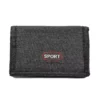 b500 velcro wallet black front