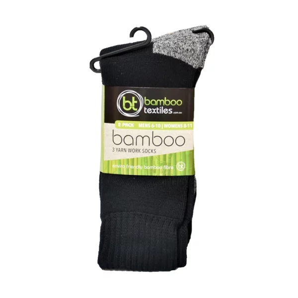 bamboo work socks 2 pack
