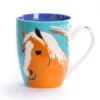farm friends mug horse