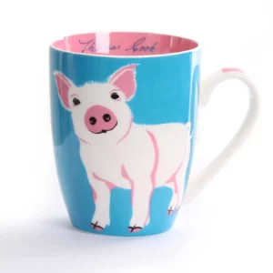 farm friends mug piglet