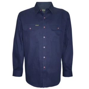hard slog mens full placket light cotton shirt