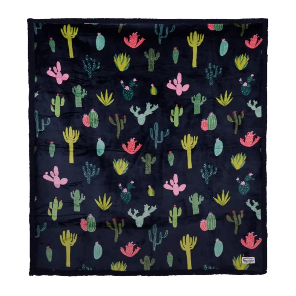 pure western cactus snuggle rug 1