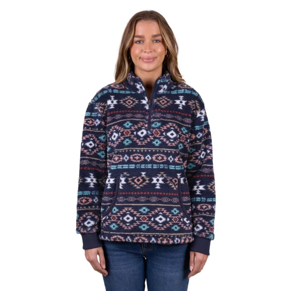 pure western luna 1:4 zip pullover 2