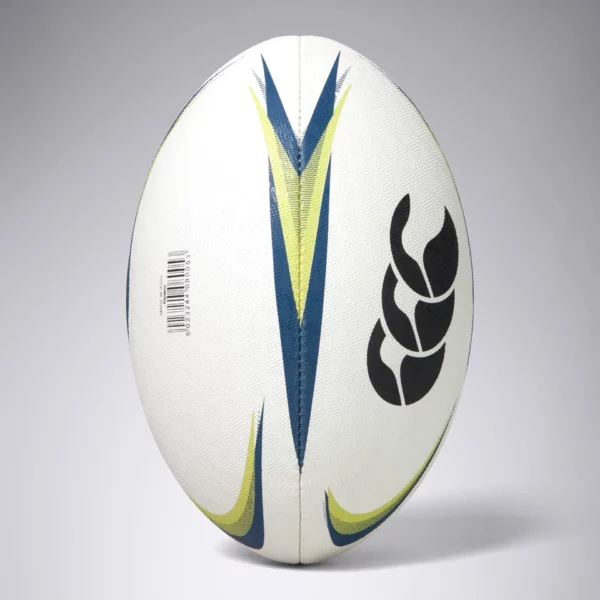 ccc mentre rugby ball white lime blue 2