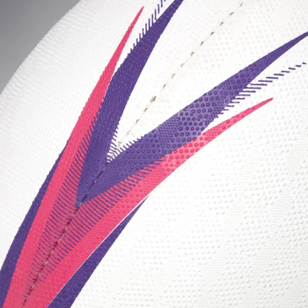 ccc mentre rugby ball white violet 4