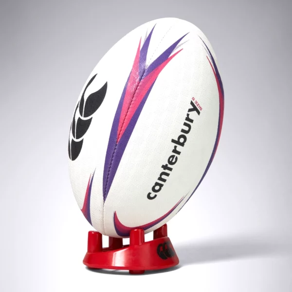 ccc mentre rugby ball white violet 7