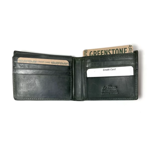 greenstone 2 fold id flap wallet 4