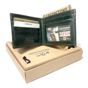 greenstone slim 2 fold wallet 1