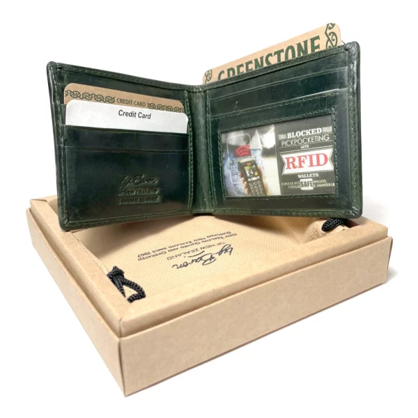greenstone slim 2 fold wallet 1