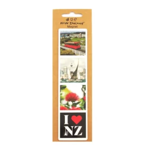 magnet nz cities photo strip 5x20cm