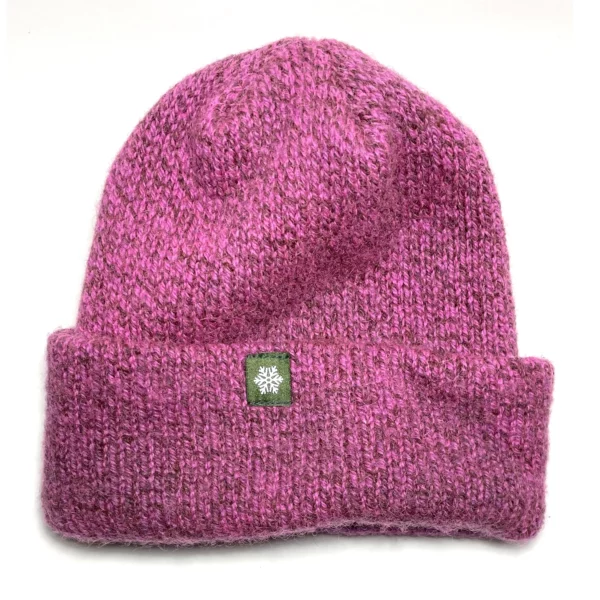 norsewear aspiring possum lined beanie pink 1