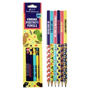 positivity pencils playful nz 6pc