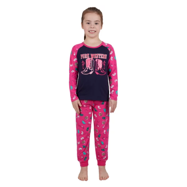 pure western girls boots pjs 1