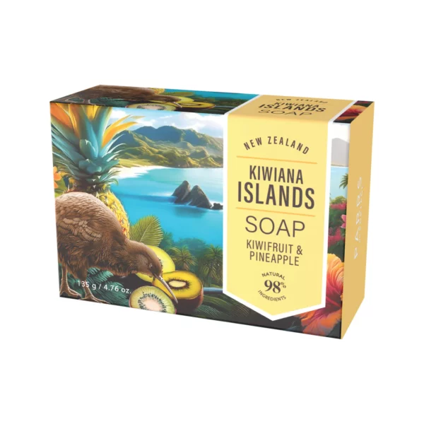 soap kiwiana islands 135g boxed