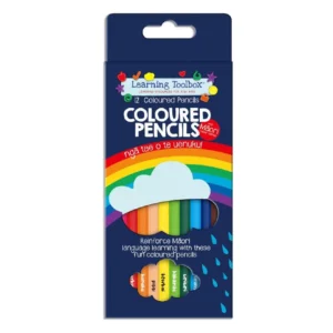 te reo colour pencils 12pc 17.8cm
