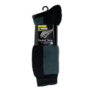 all rounder sock black 1