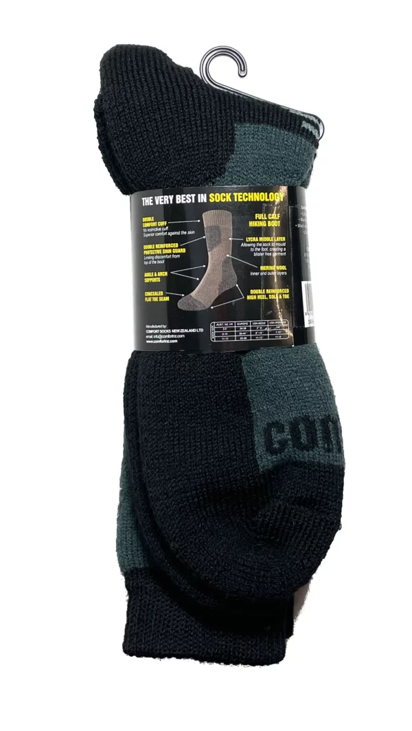 all rounder sock black 2