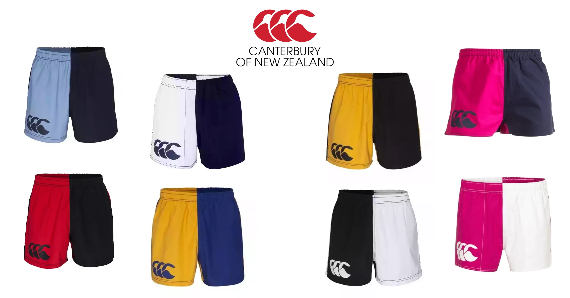 ccc canterbury harlequin shorts