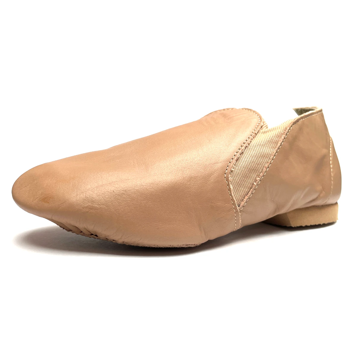 elastic sided jazz boot tan 1