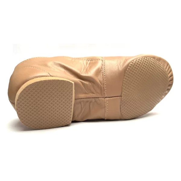 elastic sided jazz boot tan 6