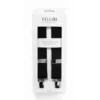 fellini plain braces clip black 1