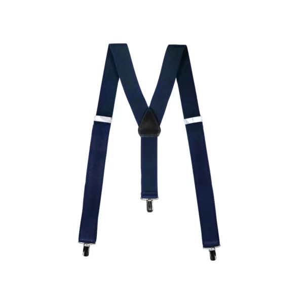 fellini plain braces clip navy 2