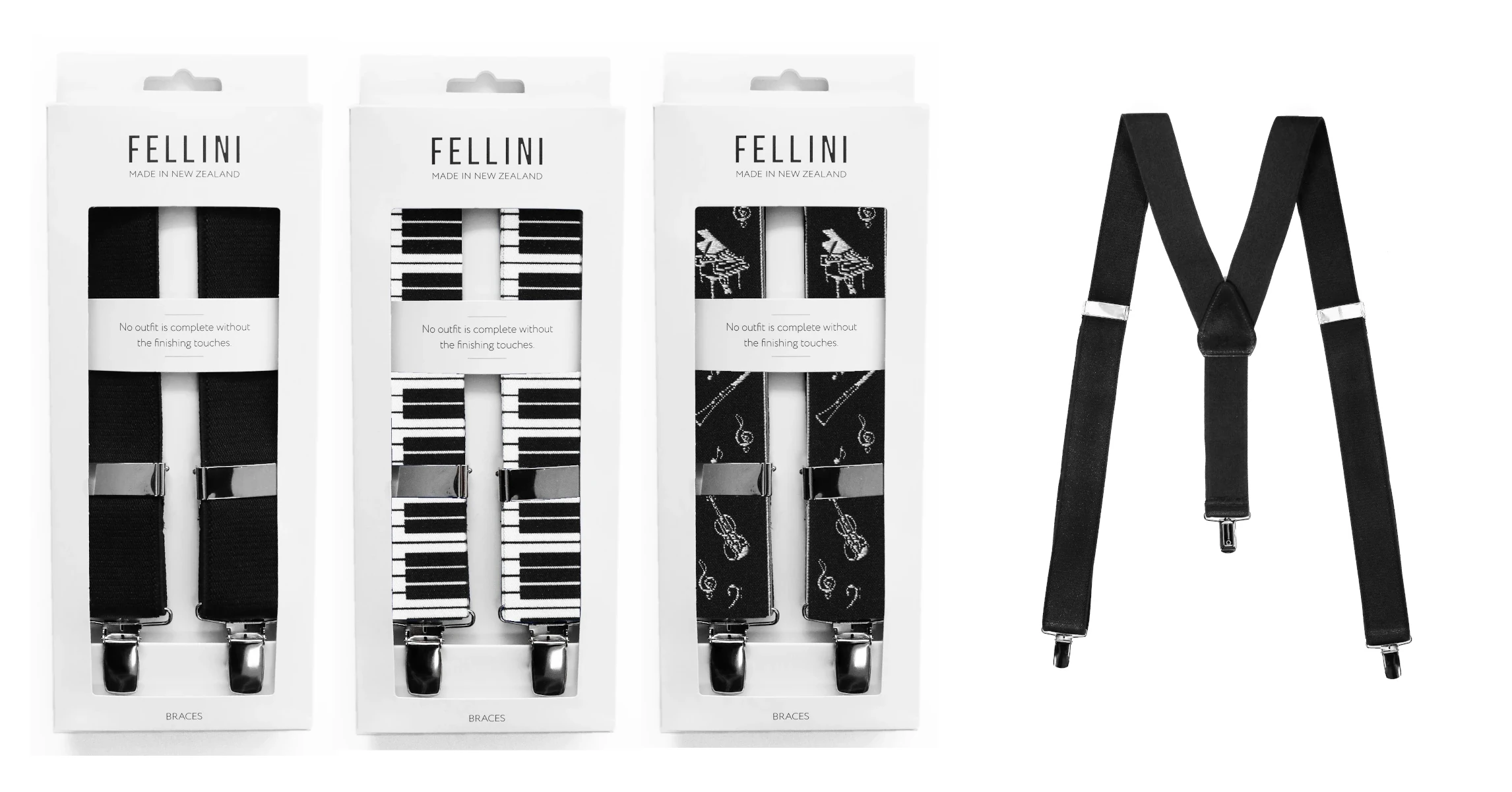fellini plain braces fb