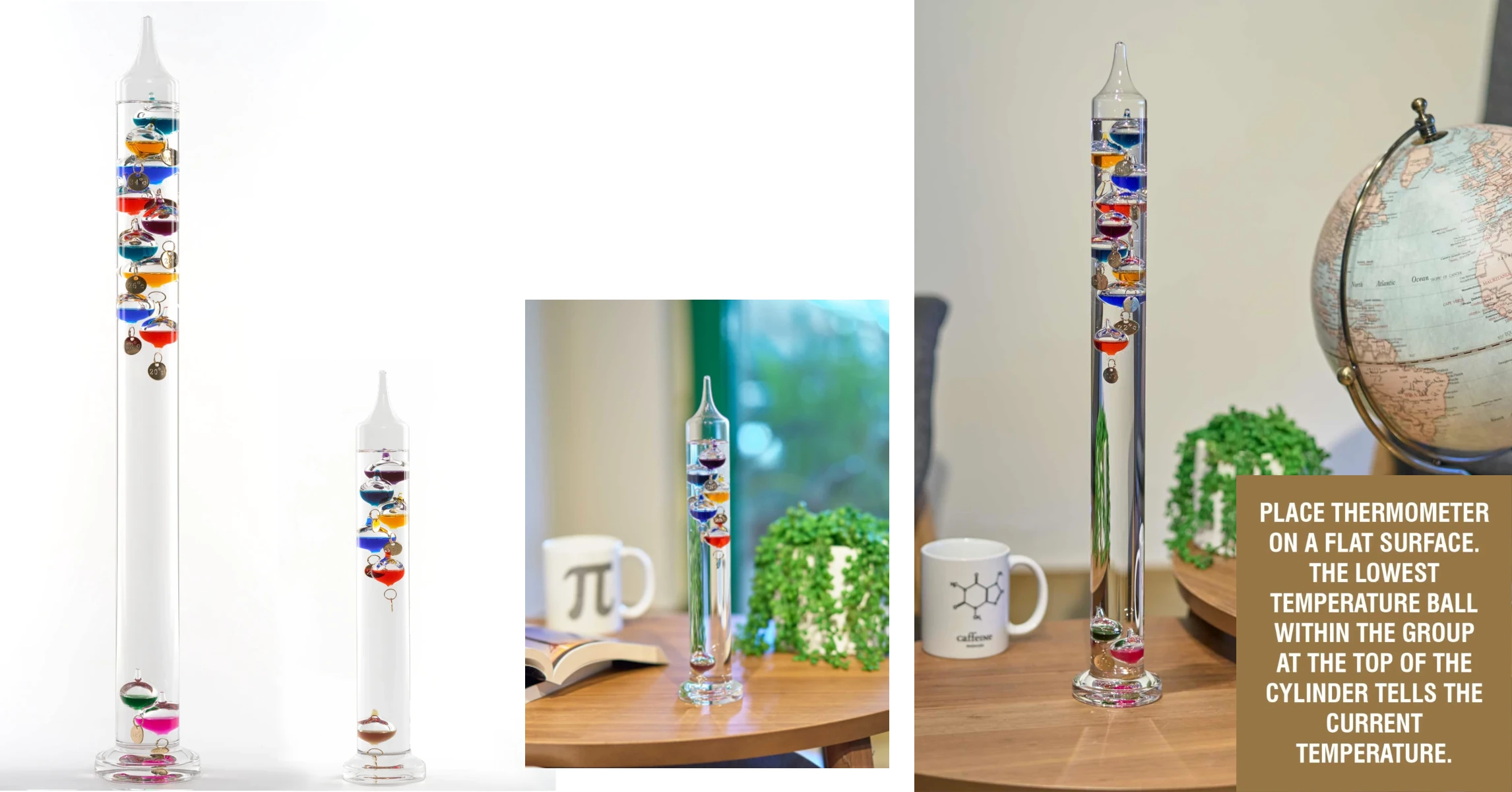 galileo thermometers