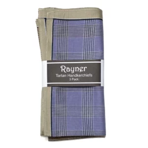 mens tartan handkerchief 3pk 1163e 01