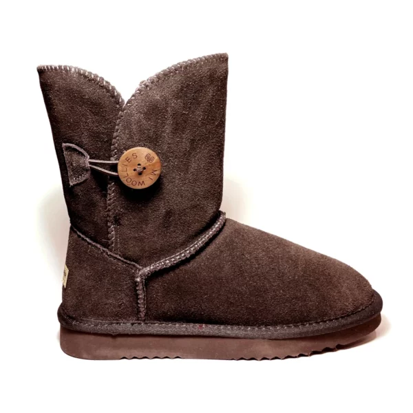 mi woolies button boot chocolate 3