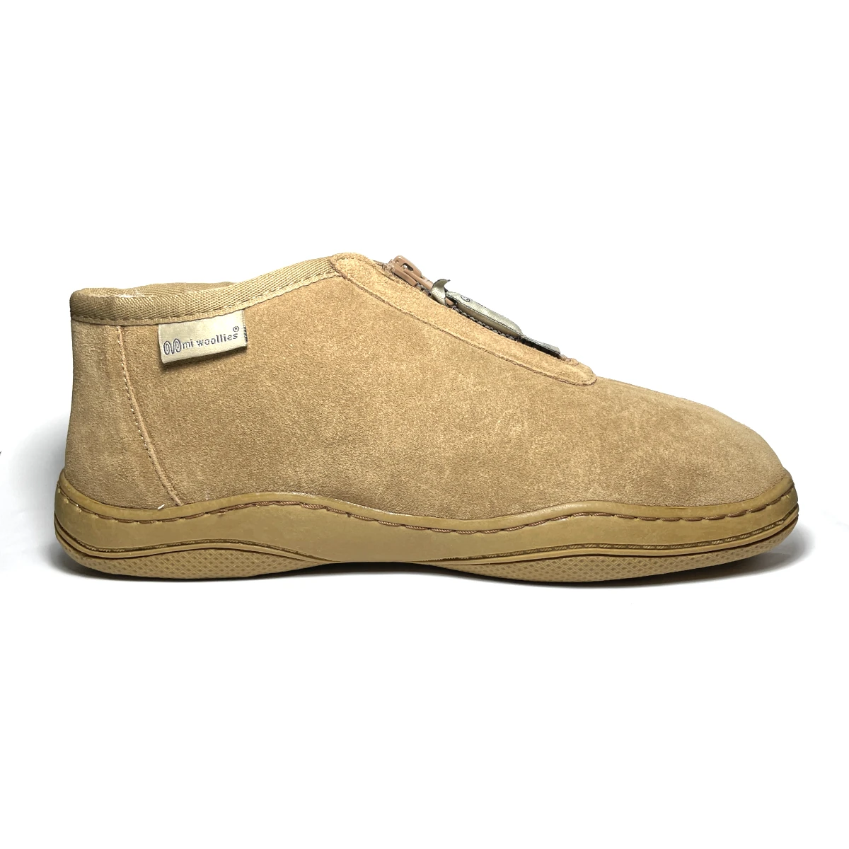 mi woollies dobson walnut zip slipper 3