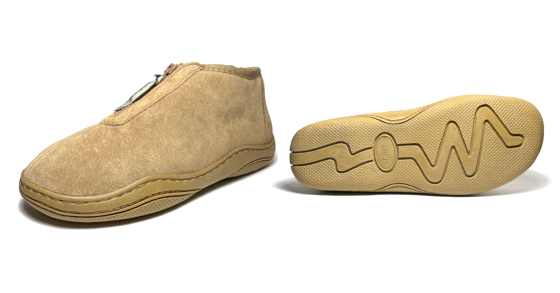 mi woollies dobson walnut zip slipper fb