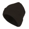 mx1557 lined beanie nz wool fleece black 1