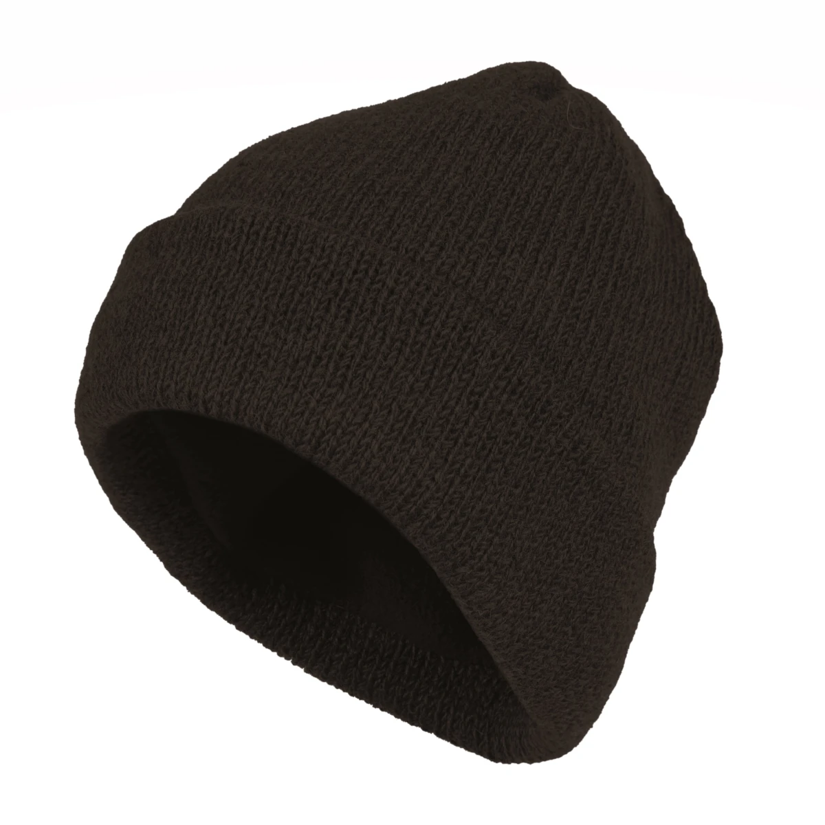 mx1557 lined beanie nz wool fleece black 1