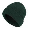 mx1557 lined beanie nz wool fleece racing green 1