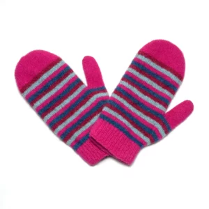nx708 striped mittens peony 1