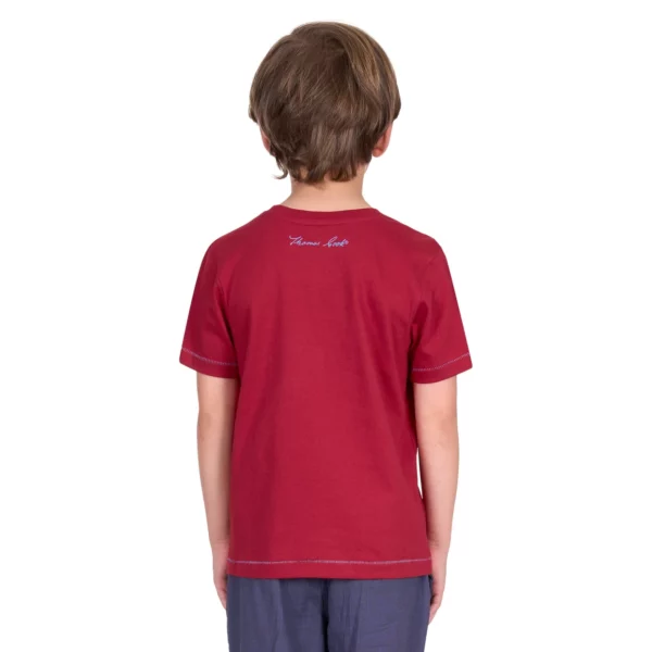 thomas cook boys nicholas tee red 5